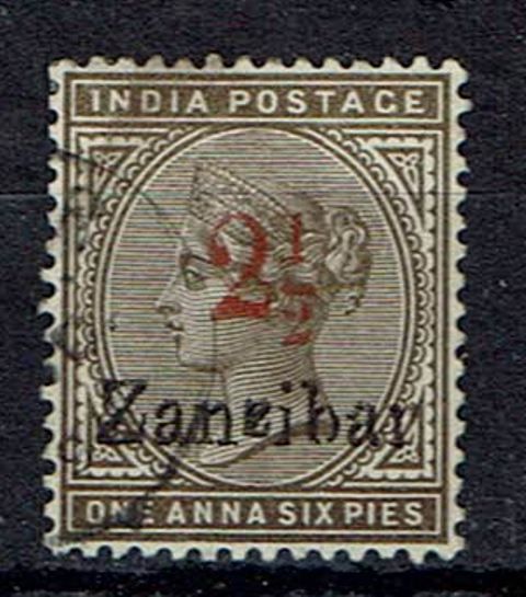 Image of Zanzibar SG 29D FU British Commonwealth Stamp